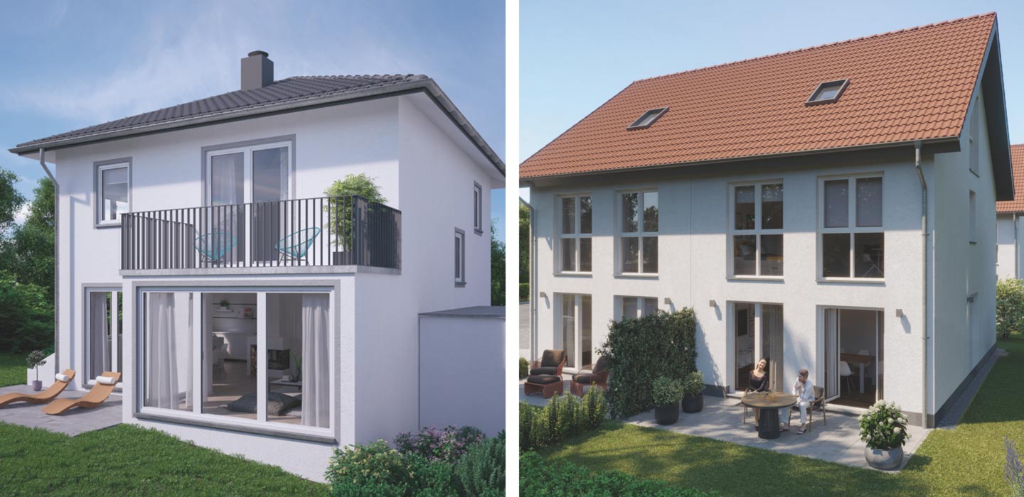 Neubau-Projekt Hausen